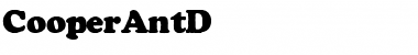 Download CooperAntD Font Download CooperAntD Font
