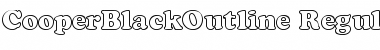 Download CooperBlackOutline Font Download CooperBlackOutline Font