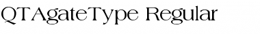 QTAgateType Regular Font