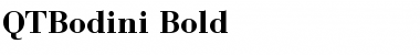QTBodini Bold Font