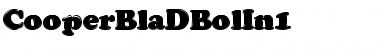 Download CooperBlaDBolIn1 Font Download CooperBlaDBolIn1 Font