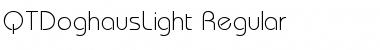 QTDoghausLight Font