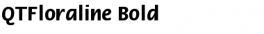 QTFloraline Bold Font