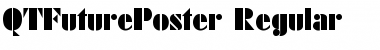 QTFuturePoster Regular Font