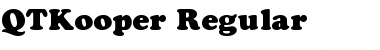 QTKooper Regular Font