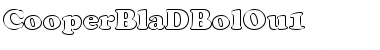 Download CooperBlaDBolOu1 Font Download CooperBlaDBolOu1 Font