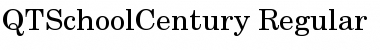 QTSchoolCentury Regular Font