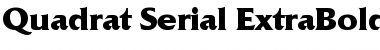 Quadrat-Serial-ExtraBold Font