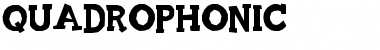 Quadrophonic Regular Font