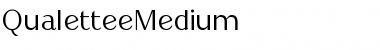 QualetteeMedium Regular Font