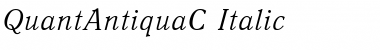 QuantAntiquaC Font