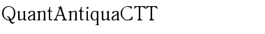 QuantAntiquaCTT Regular Font