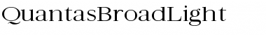 Download QuantasBroadLight Font