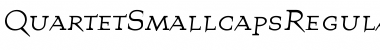 QuartetSmallcapsRegular Regular Font