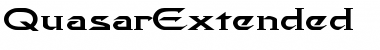 QuasarExtended Regular Font