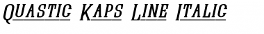 Quastic Kaps Line Italic
