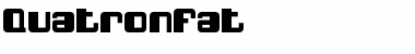 QuatronFat Regular Font