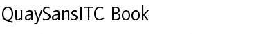 QuaySansITC Book Font