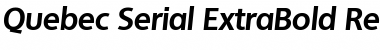 Quebec-Serial-ExtraBold Font