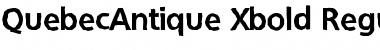 QuebecAntique-Xbold Font