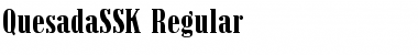 QuesadaSSK Regular Font