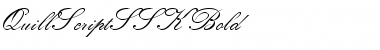 QuillScriptSSK Font