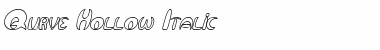 Qurve Hollow Italic