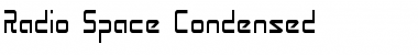 Radio Space Condensed Condensed Font
