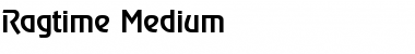Ragtime-Medium Font