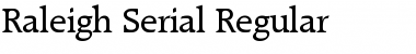 Raleigh-Serial&nbsp;Regular
