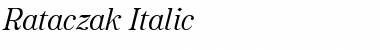 Rataczak Italic