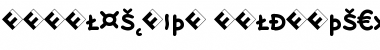 Rattlescript-BoldCapsExp Regular Font