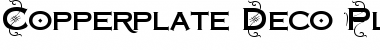 Download Copperplate Deco Plain Font Download Copperplate Deco Plain Font