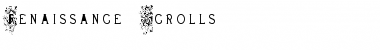 Download Renaissance Scrolls Font