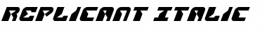 Replicant Italic Italic Font