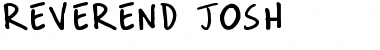 Download boREVEREND JOSH Font Download boREVEREND JOSH Font