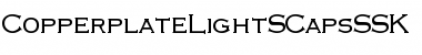 CopperplateLightSCapsSSK Regular Font