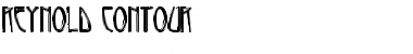 Download Reynold Contour Font Download Reynold Contour Font