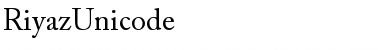 Riyaz Unicode Regular Font