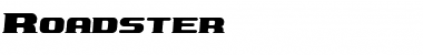 Roadster Regular Font