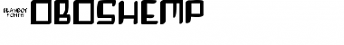 Roboshemp Regular Font