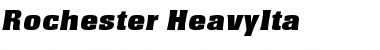 Rochester-HeavyIta Regular Font