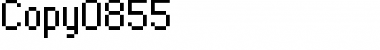 Download copy 08_55 Font