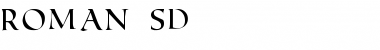 Roman Caps Regular Font