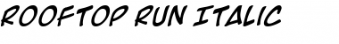 Rooftop Run Font