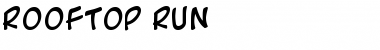 Rooftop Run Regular Font