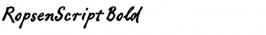 Download RopsenScript-Bold Font Download RopsenScript-Bold Font