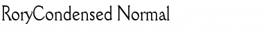 RoryCondensed Normal