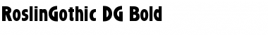 RoslinGothic_DG Font