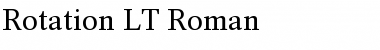 Rotation LT Roman Regular